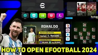 How To Play Trial Matches eFootball 2024 Mobile 🔥😍 | How to Open efootball 2024 Mobile