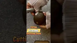 Fresh🥑Avocado  🔪 Cutting Satisfying Sound #shorts