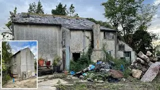 ABANDONED HOUSE FILLED WITH HOARDERS REMAINS