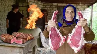 🥩 AĞIZDA ERİYEN TANDIRDA DANA BİFTEĞİ! | K&Ouml;Y VLOG'U