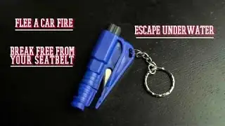 Emergency Car Window Breaking Tool-  Get Evac3 Free !!