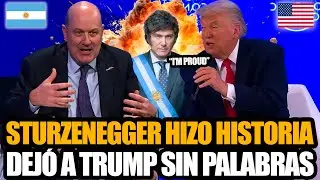 STURZENEGGER HIZO HISTORIA Y DEJ&Oacute; A TRUMP SIN PALABRAS