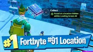 Fortnite Fortbyte #91 Location - Found at a location hidden within Loading Screen #4