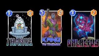 3 Big Bads : Thanos Galactus e Kang in un Unico Deck! | Zio Maruth | Marvel Snap ITA