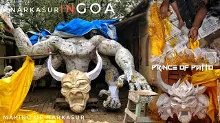 Making of Narkasur 2022 Ft. Prince of Patto | Narkasur in Goa | Ravan Making | Halloween special 🎃