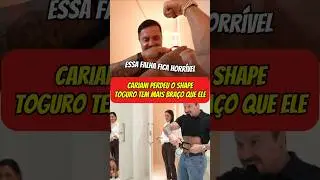 Cariani perdeu o Shape e o toguro mostrou a falha horr&iacute;vel no biceps do tioz&atilde;o.