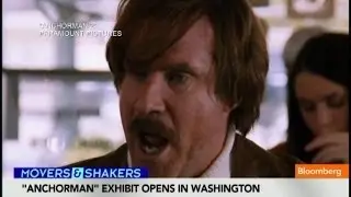 'Anchorman' Ron Burgundy Is Now a Museum Exhibit