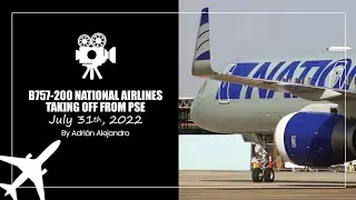 Boeing 757-223 National Despegando de PSE ✈️🇵🇷 | Boeing 757-223 National Taking Off from PSE ✈️🇵🇷