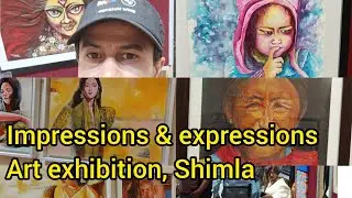 Art Exhibition, Gaiety Theatre Shimla, #mahadev #viral #vlog #minivlog #subscribe #vlogs #like 