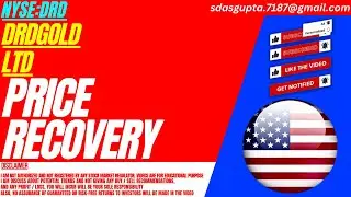 PRICE RECOVERY : DRD STOCK ANALYSIS | DRDGOLD LTD STOCK