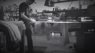Big Colorado Love t-shirts in process at Super Screen Print