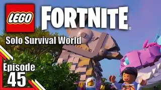 LEGO Fortnite | Ep45: Llama Heads & MORE in my ORIGINAL World: Exploration Day!⠀[Solo Survival]