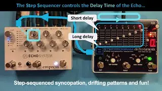 Step sequencer for Delay time
