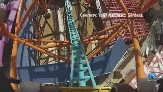 Official: Teen climbed Busch Gardens coaster, charged