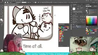 Let's Make Comics! - No Ideas -  CAT CAM IS ON