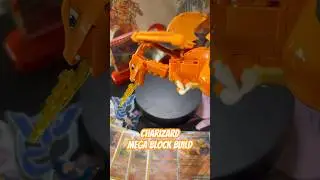 MEGA BLOCK CHARIZARD BUILD #pokemon #pokemonchannel #charizard #megablocks #lego #timelapse