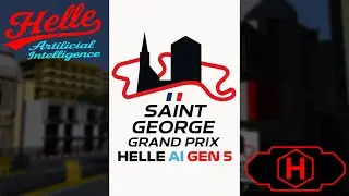 Space Engineers Formula 1 Racing - HELLE AI GEN 5 - Saint George Grand Prix (Street Track Ai)