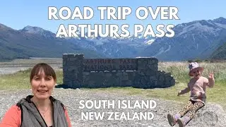 Arthur's Pass Adventure 🥾 Castle Hill, Cave Stream & a Waterfall with Kids! ⛰️