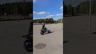 supermoto drift ktm exc 450