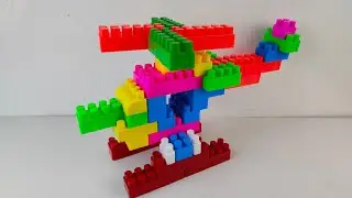 TUTORIAL How To Make a Combat Helicopters From Mega Lego CRAFTING BUILDING  DIY SATISFYING#11