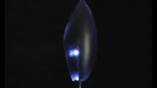 Rotating Flame Clock Concept