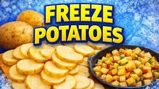 How I Prep & Freeze Potatoes for Easy Healthy Meals