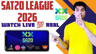 SA20 2026 Live Match Kaise Dekhe - How To Watch SA20 2026 Live - SA20 2026 Live Match Today