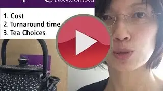 Private Label Tea - Welcome video with 3 Often Asked Questions