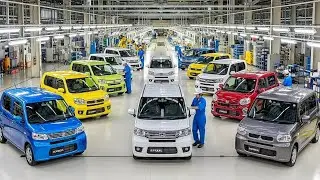 Inside a Small- Most Affordable Kei Car Factory &mdash; Welding, Paint & Testing
