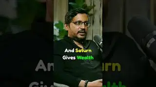 Unthinkable Amount of Wealth Given by Saturn 🪐 in Horoscope Explained by Rajarshi Nandy #saturn