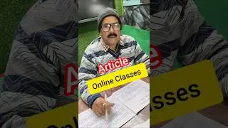 online Classes Article Writing likhane ka best pattern #kanpurstudyhub #schoolexam
