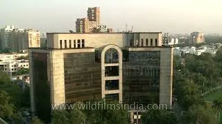 Connaught Place and Parliament Street buildings, New Delhi