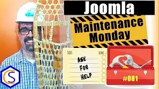 Ask for Help for your Joomla Site  🛠 Maintenance Monday Live Stream #081