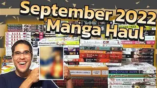 🏆Holy Grail OBTAINED🏆| September 2022 Manga Haul (100+ Volumes)