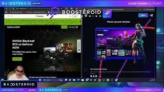 GeForce Now vs Boosteroid Loading time and Latency #boosteroid_cloud_gaming #boosteroid_gameplay