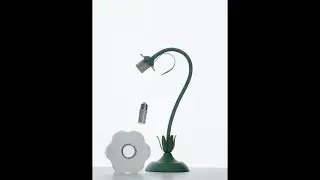 Twist Tulip Flower Table Lamp