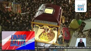 Prusisyon ng Poong Jesus Nazareno, inabot nang 20 oras at 45 minuto; imahen,... | Unang Hirit