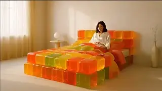 3 minut + of Lying in the Most RelaxingBeds - AI ASMR Sleep Compilation