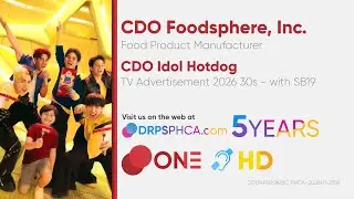 CDO Idol Hotdog TV Ad 2026 30s with SB19 (Philippines) [CC/HD]