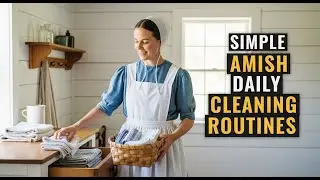 How the Amish Keep Their Homes Spotless in Winter | Simple Cleaning & Organizing Secrets