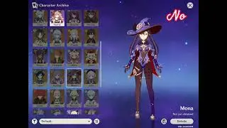 The characters an Adventure Rank 14 Genshin Player Has - Genshin Impacts (Aether route)