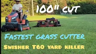 Fastest way to cut grass 100