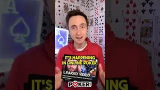 Would this CHANGE online poker? #poker #pokerpro #onlinepoker