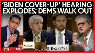 LIVE | 'Who Was President?': Senators Erupts Over Autopen Scandal During &lsquo;Biden Cover-Up&rsquo; Hearing