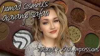Nomad Cosmetics Okavango Safari &bull; Tutorial + First Impressions 🤎