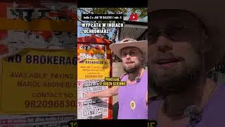 INDIE: Zarobki ochroniarza 💵 8h pracy, 6 dni w tygodniu? Ogłoszenie o pracę w Bombaju SZOKUJE