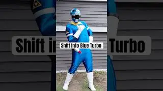 Shift into BLUE TURBO! #powerrangers #blueranger