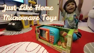 Unboxing and play Just Like Home Microwave Toys