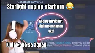 Starlight naging starhorn 😂 Kinick ako sa squad 🥲 Hampas ulit 🤣
