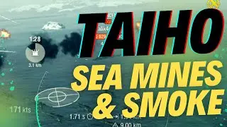 Морские мины и дым! Неудержимая победа ⚔️💣 Taiho в одиночку